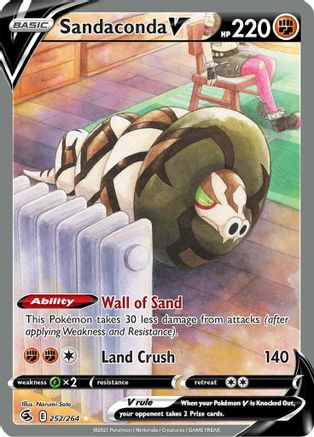Sandaconda V (Alternate Full Art) (FST-252) (Holofoil)