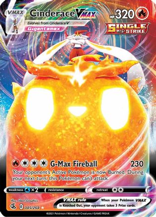 Cinderace VMAX (FST-045) (Holofoil)