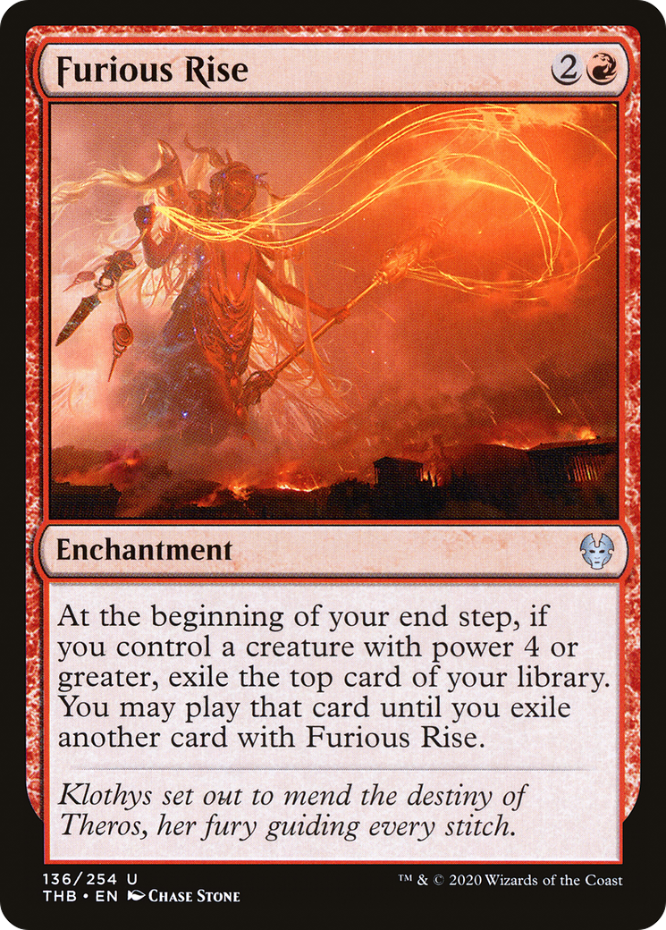 Furious Rise (THB-136) (Foil)