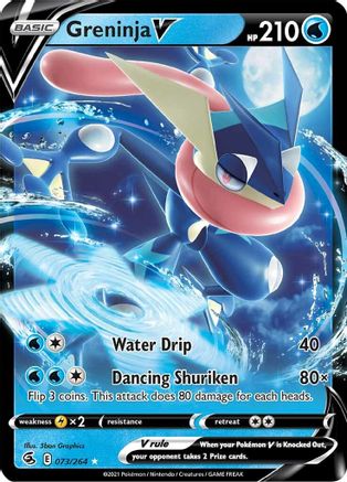 Greninja V (FST-073) (Holofoil)