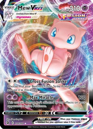 Mew VMAX (FST-114) (Holofoil)