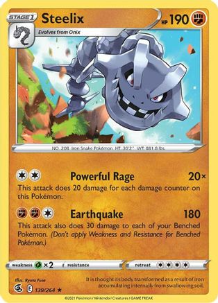 Steelix (FST-139) (Holofoil)