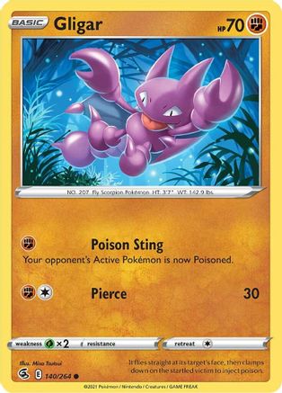 Gligar (FST-140) (Reverse Holofoil)