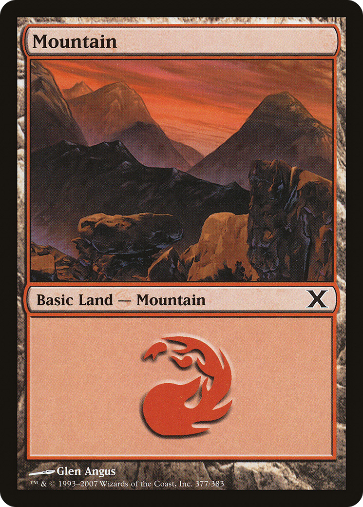 Mountain (10E-377) (Foil)