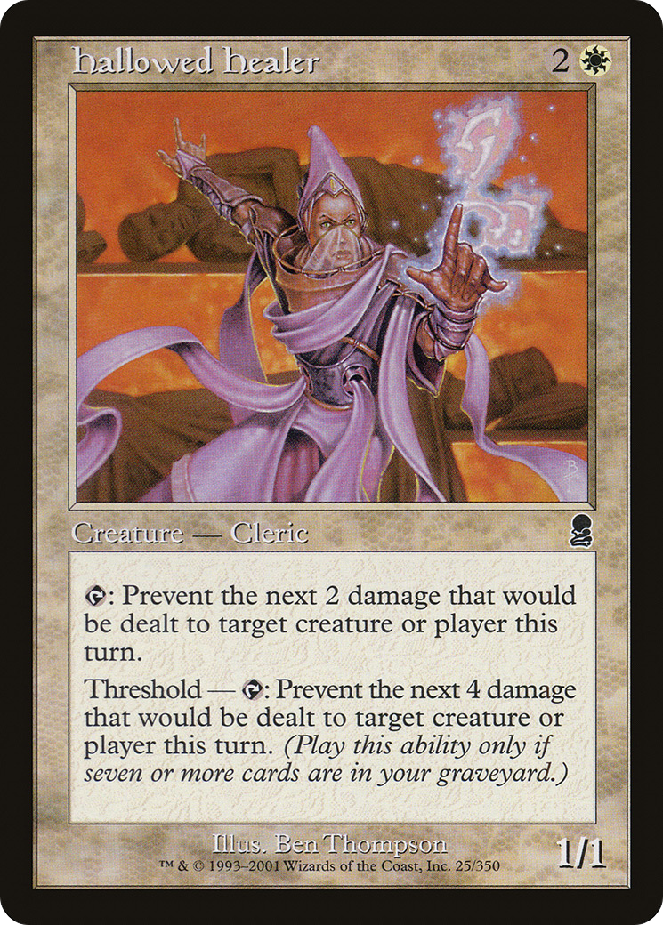 Hallowed Healer (ODY-025) (Foil)