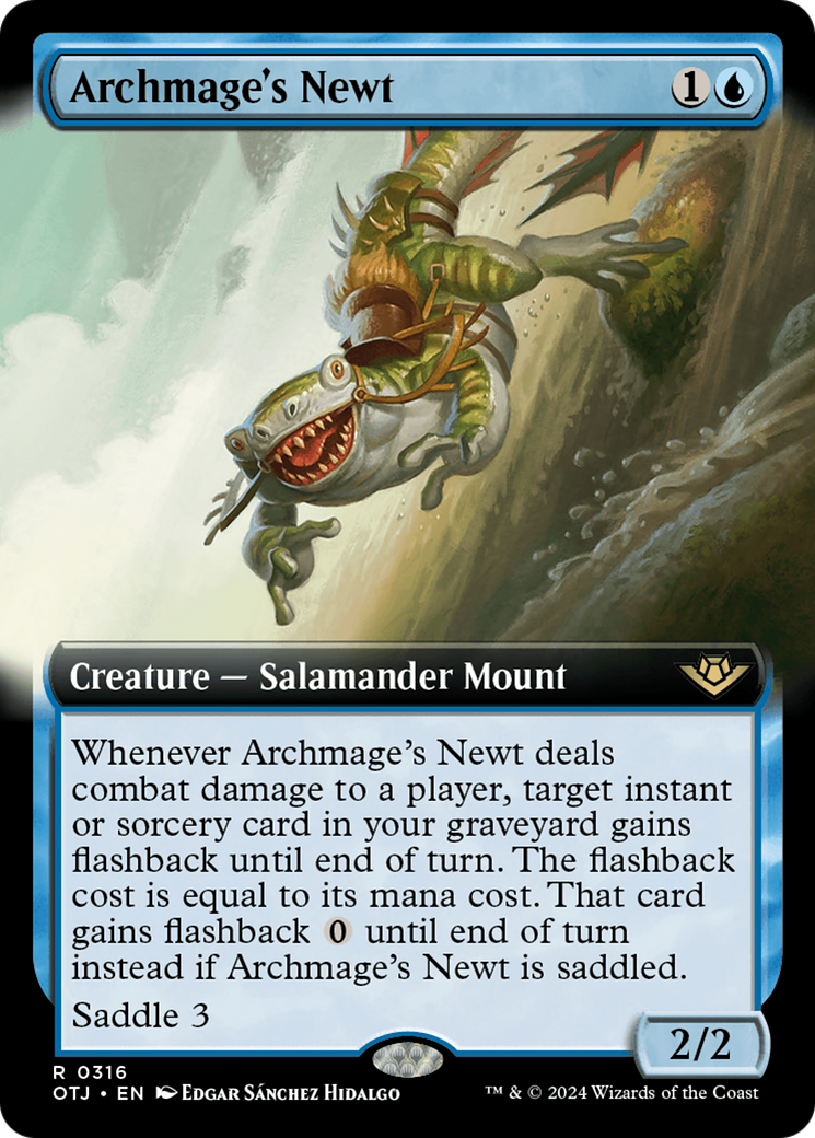Archmage's Newt (OTJ-316) (Extended Art) (Foil)