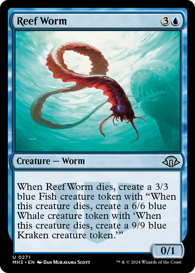 Reef Worm (MH3-271) (Foil)