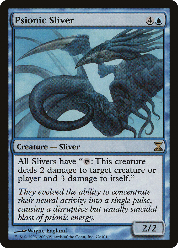 Psionic Sliver (TSP-072) (Foil)