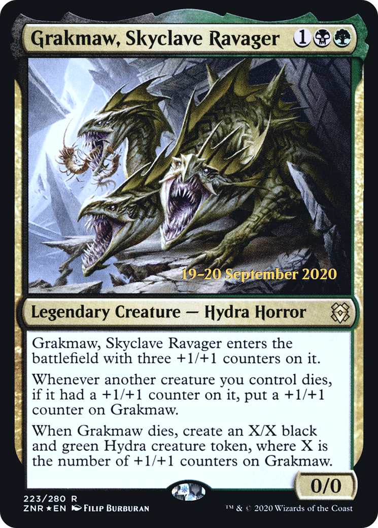 Grakmaw, Skyclave Ravager (PRE-223S) (Foil)