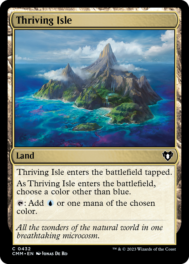 Thriving Isle (CMM-432) (Foil)