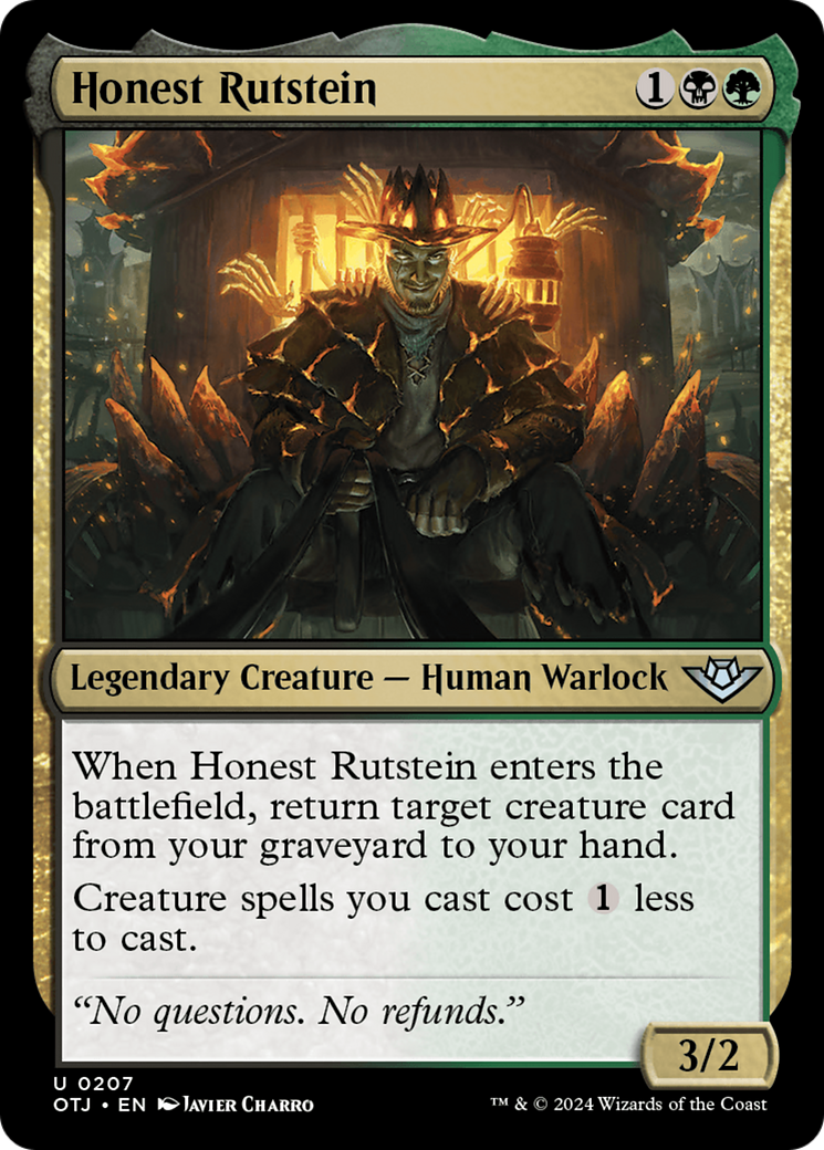 Honest Rutstein (OTJ-207)