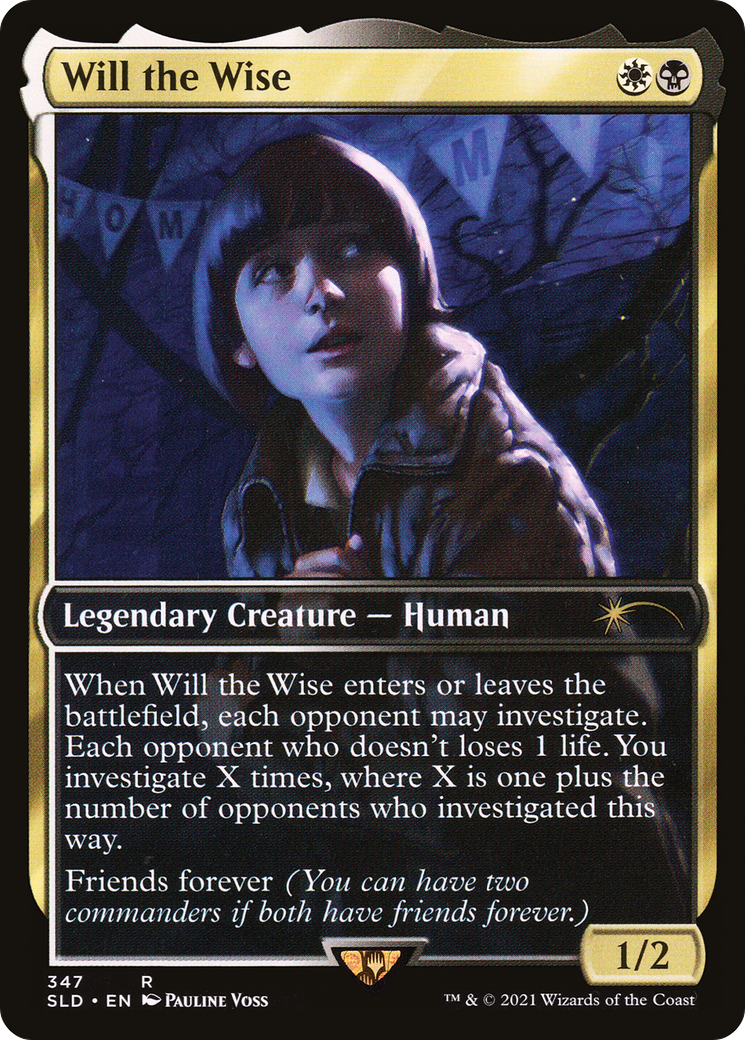 Will the Wise / Wernog, Rider's Chaplain (SLD-347) (Foil)
