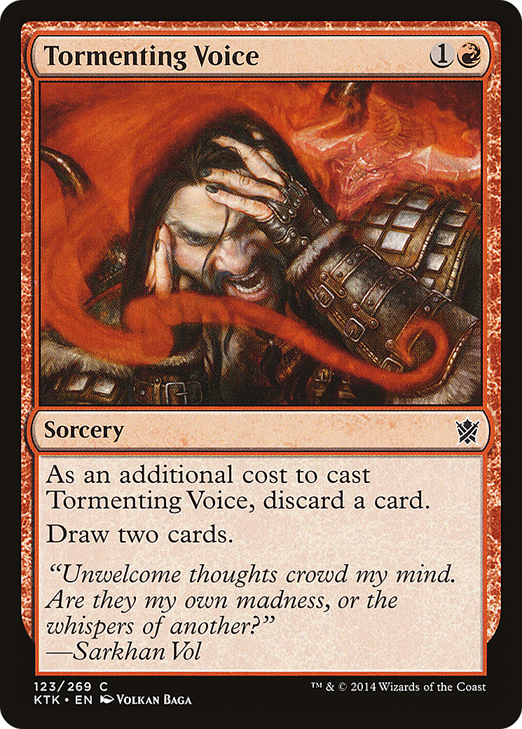 Tormenting Voice (KTK-123) (Foil)