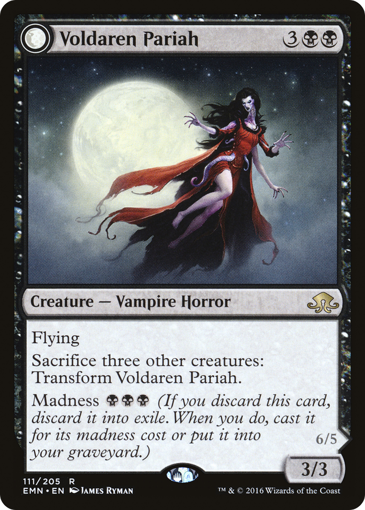 Voldaren Pariah // Abolisher of Bloodlines (EMN-111) (Foil)