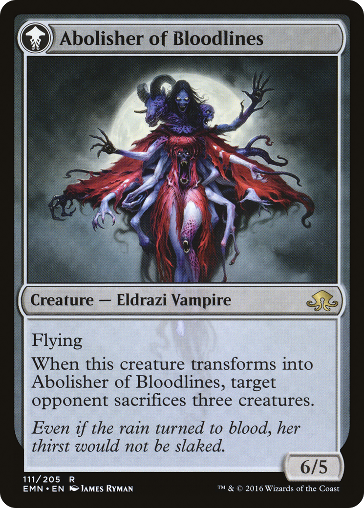 Voldaren Pariah // Abolisher of Bloodlines (EMN-111) (Foil)