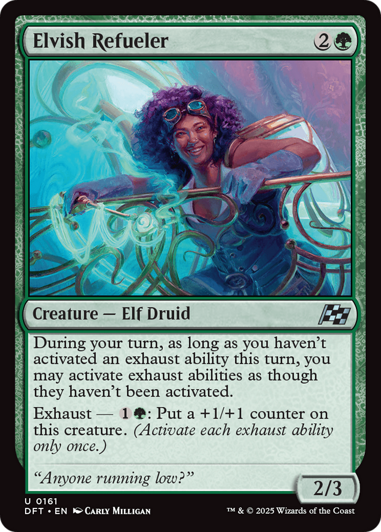 Elvish Refueler (DFT-161) (Foil)