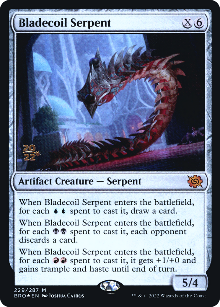 Bladecoil Serpent (PRE-229S) (Foil)