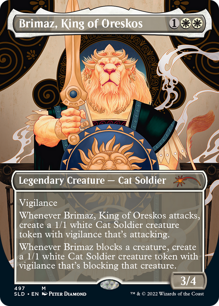 Brimaz, King of Oreskos (SLD-497) (Borderless) (Foil)