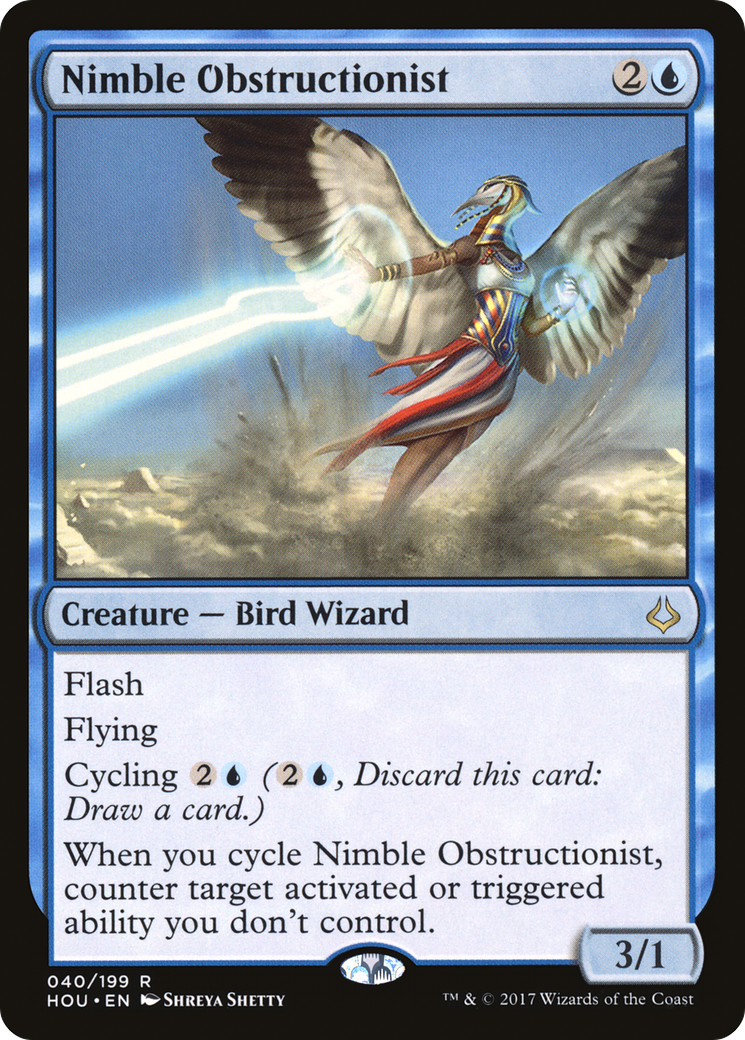 Nimble Obstructionist (HOU-040) (Foil)