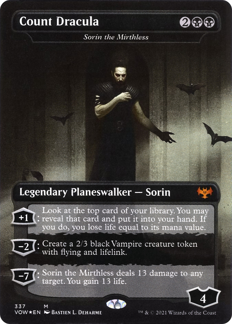 Count Dracula / Sorin the Mirthless (VOW-337) (Borderless)