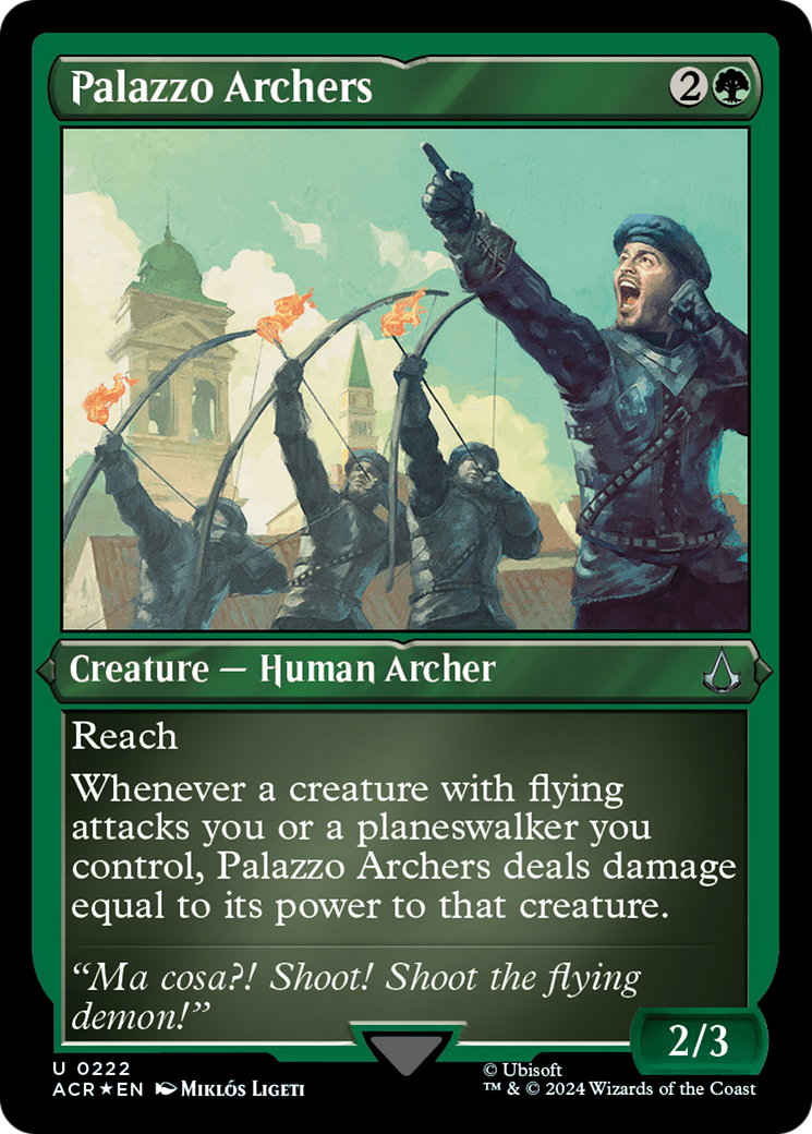 Palazzo Archers (ACR-222) (Etched Foil)