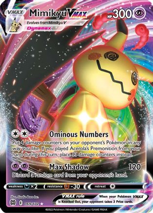 Mimikyu VMAX (BRS-069) (Holofoil)