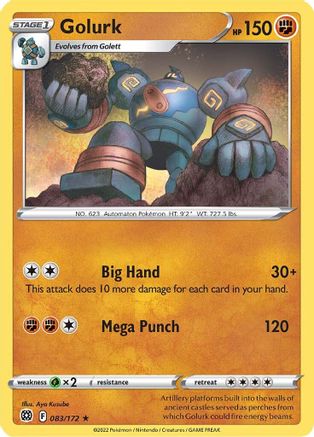 Golurk (BRS-083) (Reverse Holofoil)