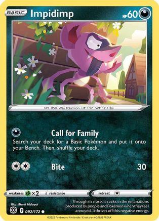 Impidimp (BRS-092) (Reverse Holofoil)