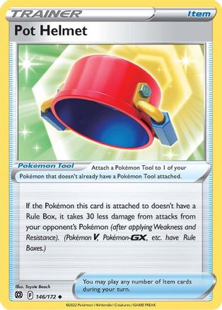 Pot Helmet (BRS-146) (Reverse Holofoil)