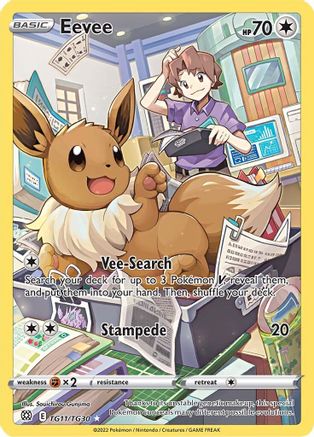 Eevee (BRS:TG-TG11) (Holofoil)