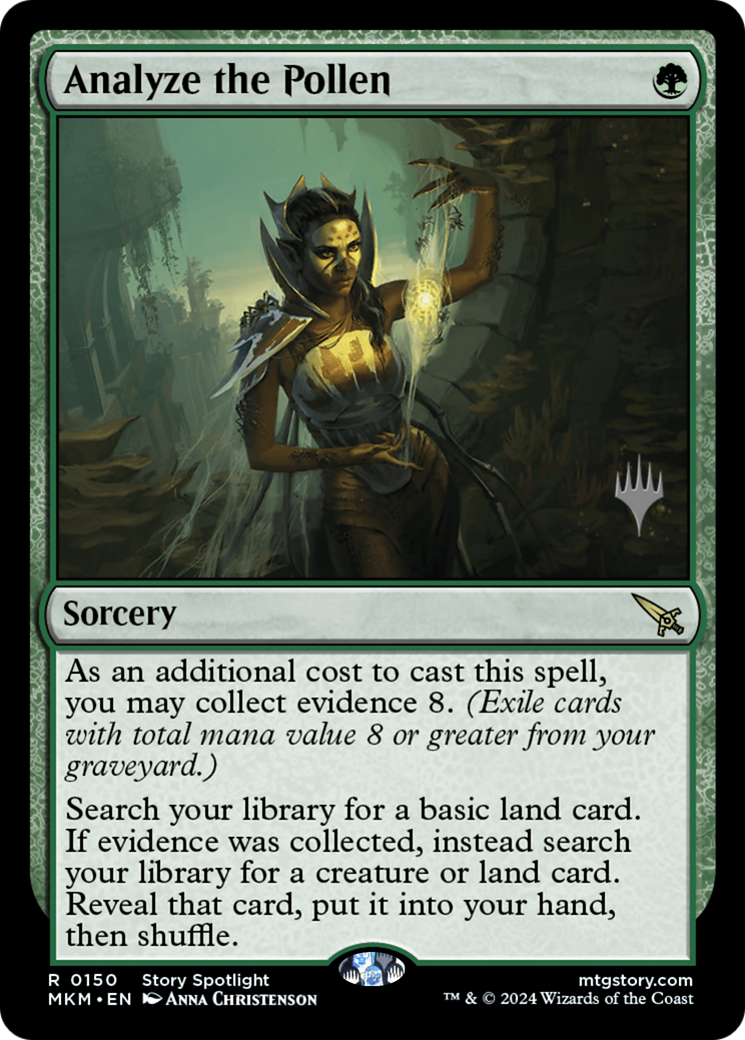 Analyze the Pollen (PPMKM-150P) (Foil)
