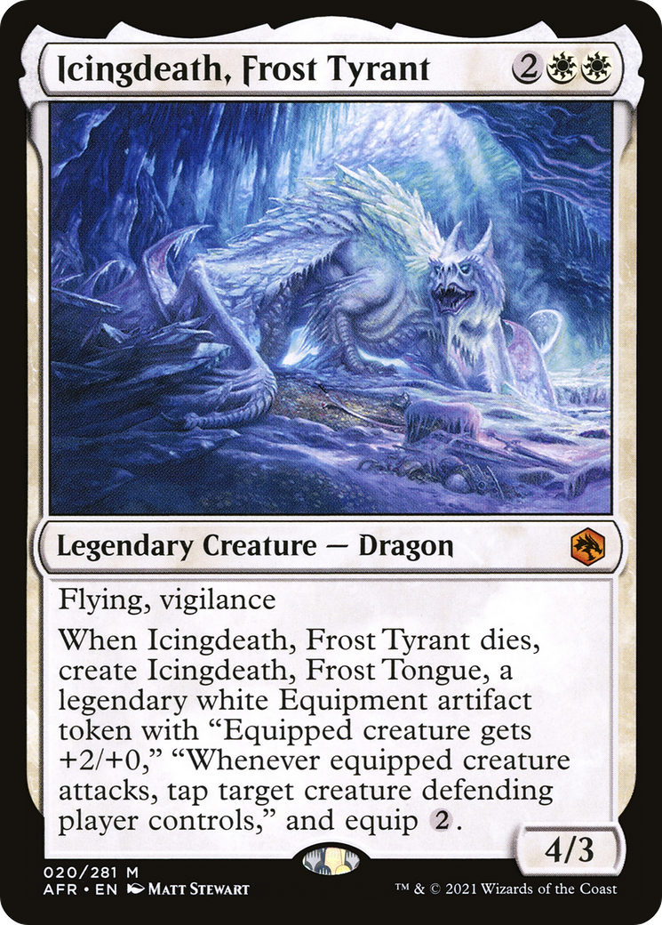 Icingdeath, Frost Tyrant (AFR-020) (Foil)