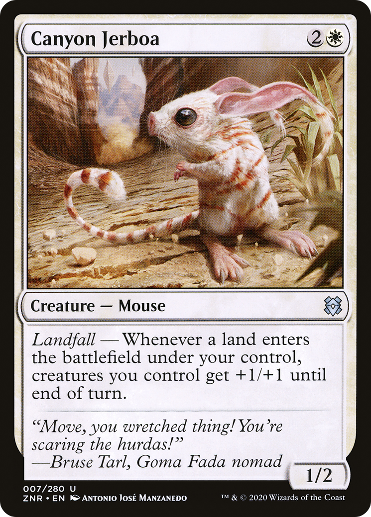 Canyon Jerboa (ZNR-007) (Foil)
