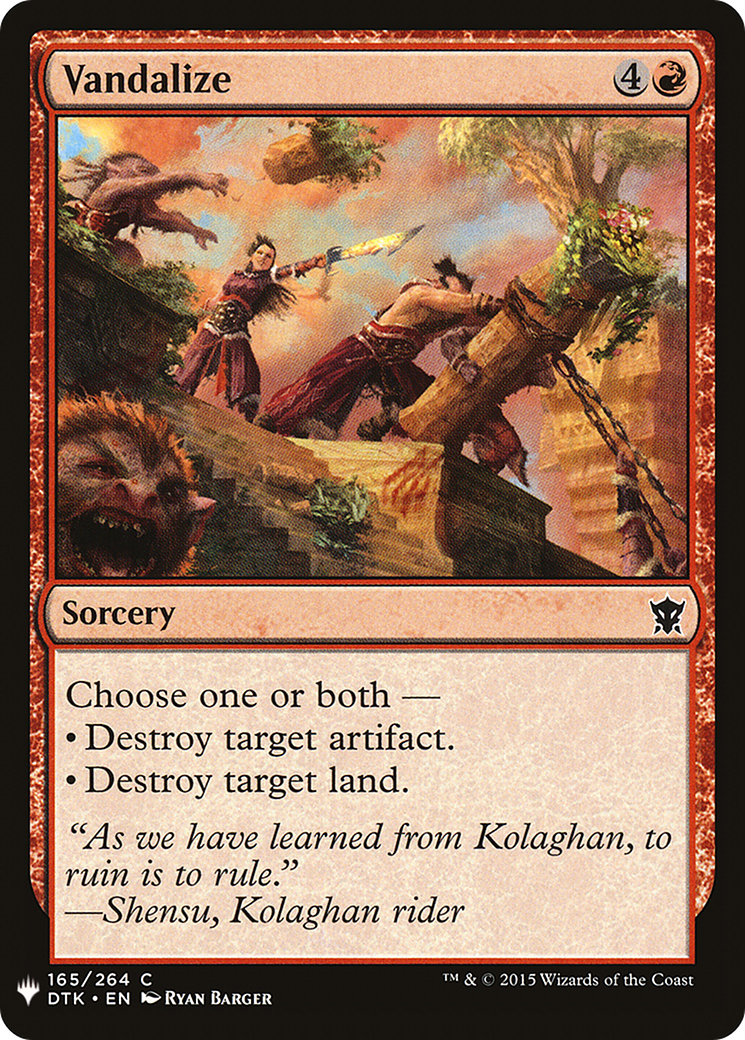 Vandalize (LIST-DTK-165)