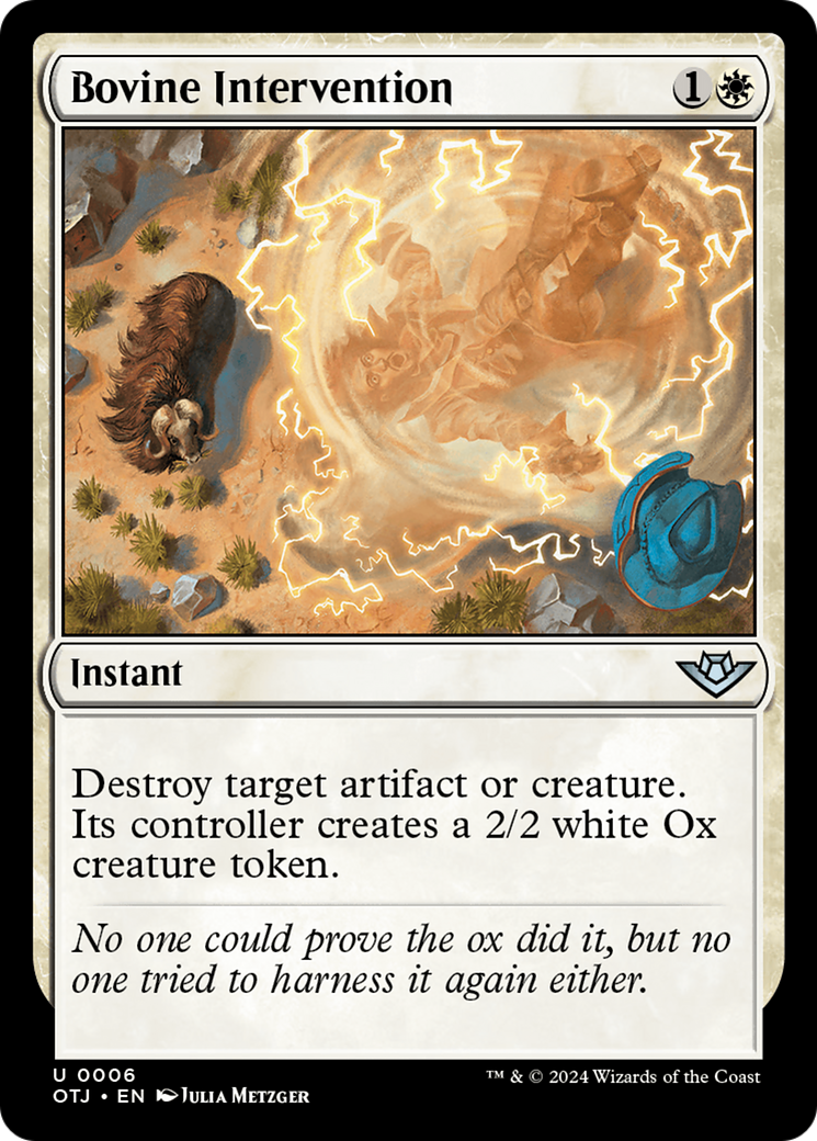 Bovine Intervention (OTJ-006)