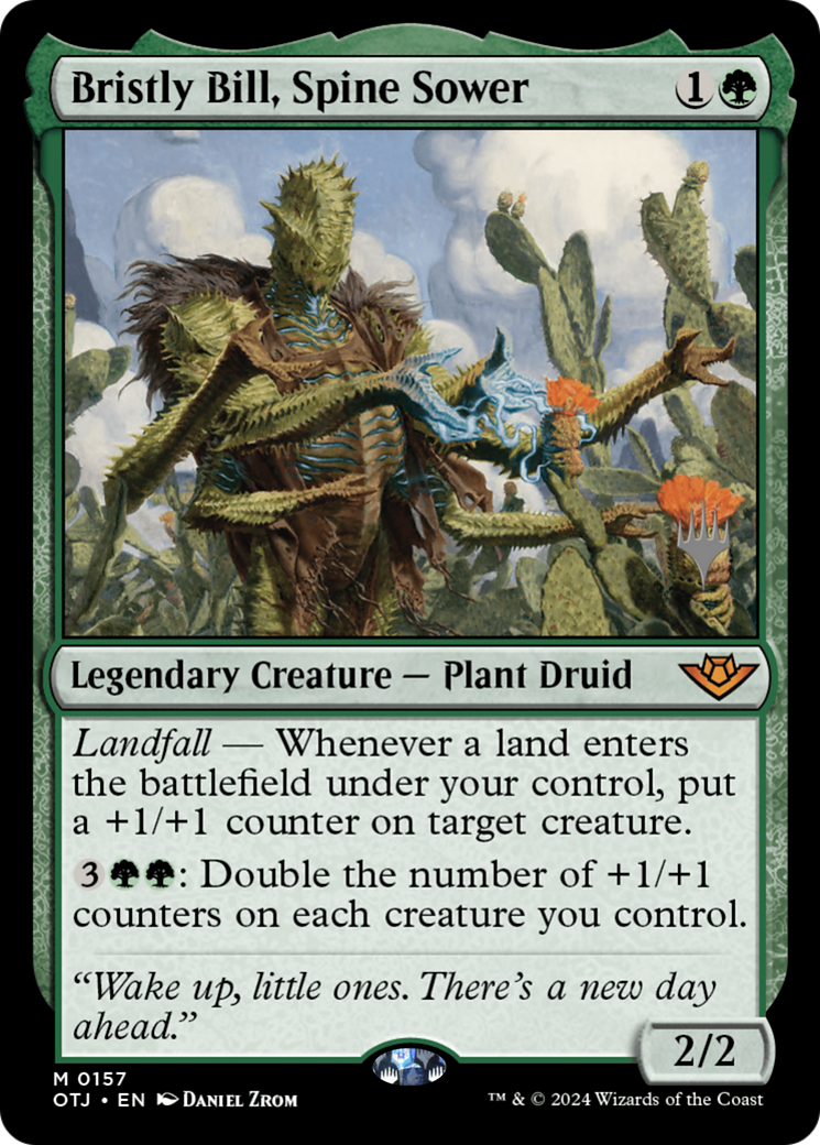Bristly Bill, Spine Sower (PPOTJ-157P) (Foil)