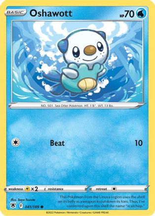 Oshawott (ASR-041) (Reverse Holofoil)