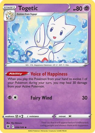 Togetic (ASR-056) (Reverse Holofoil)