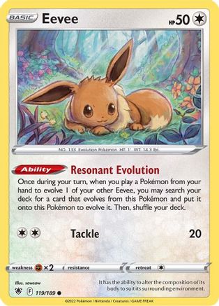 Eevee (ASR-119) (Reverse Holofoil)