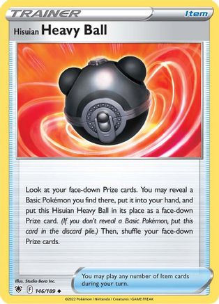 Hisuian Heavy Ball (ASR-146) (Reverse Holofoil)