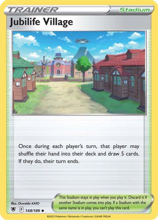 Jubilife Village (ASR-148) (Reverse Holofoil)