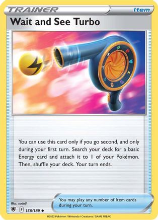 Wait and See Turbo (ASR-158) (Reverse Holofoil)