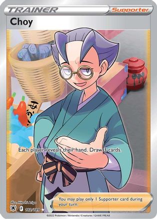 Choy (Full Art) (ASR-182) (Holofoil)