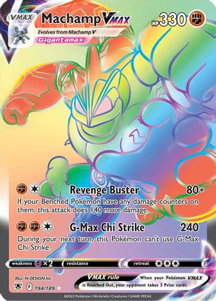 Machamp VMAX (Secret) (ASR-194) (Holofoil)