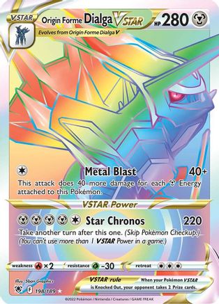 Origin Forme Dialga VSTAR (ASR-198) (Holofoil)