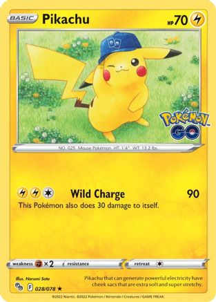 Pikachu (28) (PGO-028) (Holofoil)