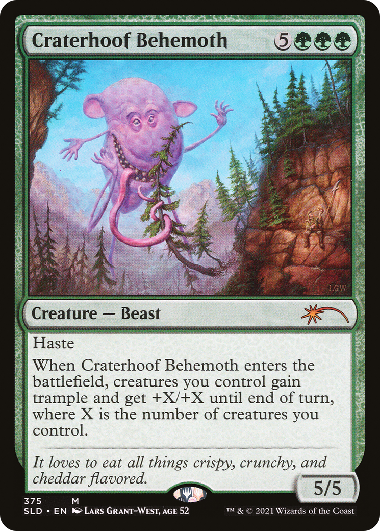 Craterhoof Behemoth (SLD-375)