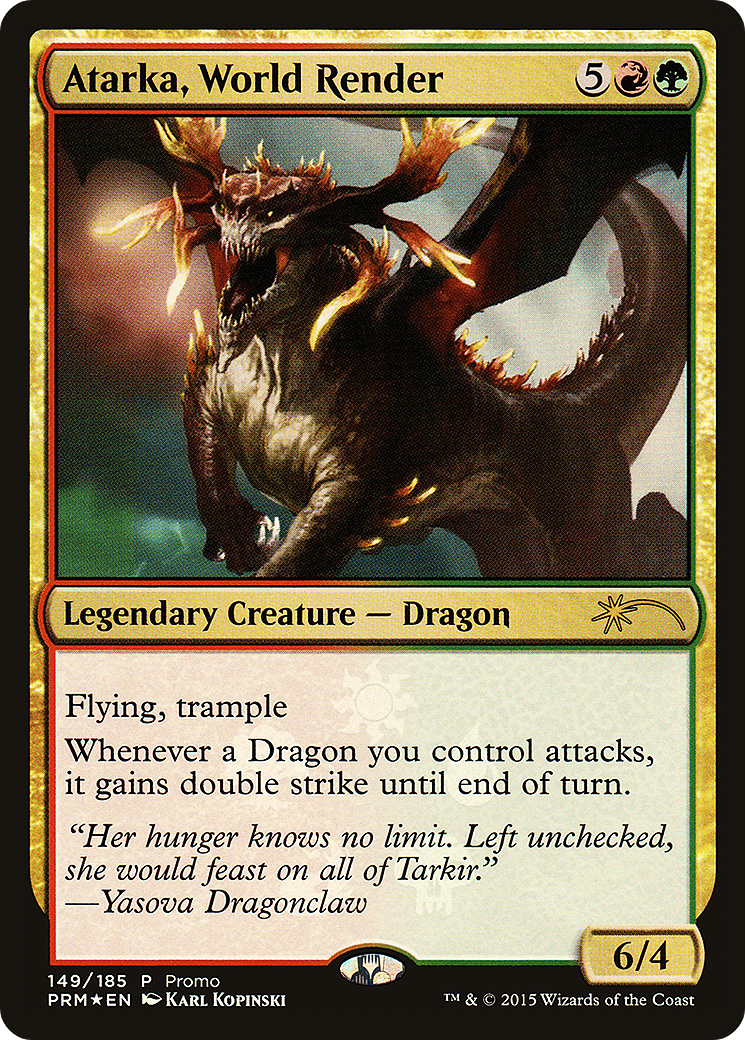 Atarka, World Render (UMP-149★) (Foil)