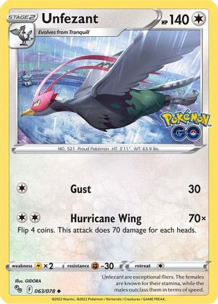 Unfezant (PGO-063)