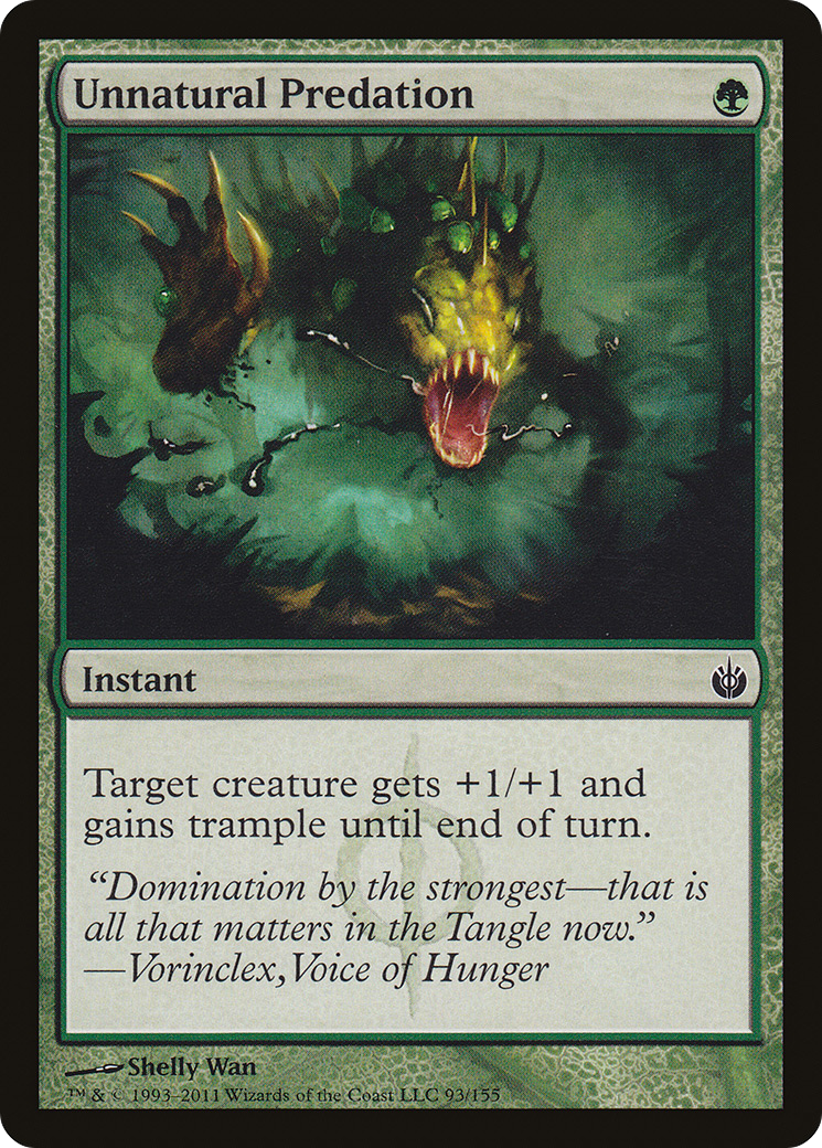 Unnatural Predation (MBS-093) (Foil)